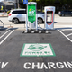 A parking space labeled “EV charging only” is becoming a more regular sight in California, but not many other states